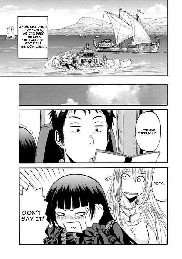 Gate – Jietai Kare No Chi Nite, Kaku Tatakeri Chapter 52 - Page 34 in English