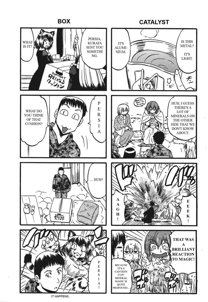 Gate – Jietai Kare No Chi Nite, Kaku Tatakeri Chapter 53.5 - Page 4 in English