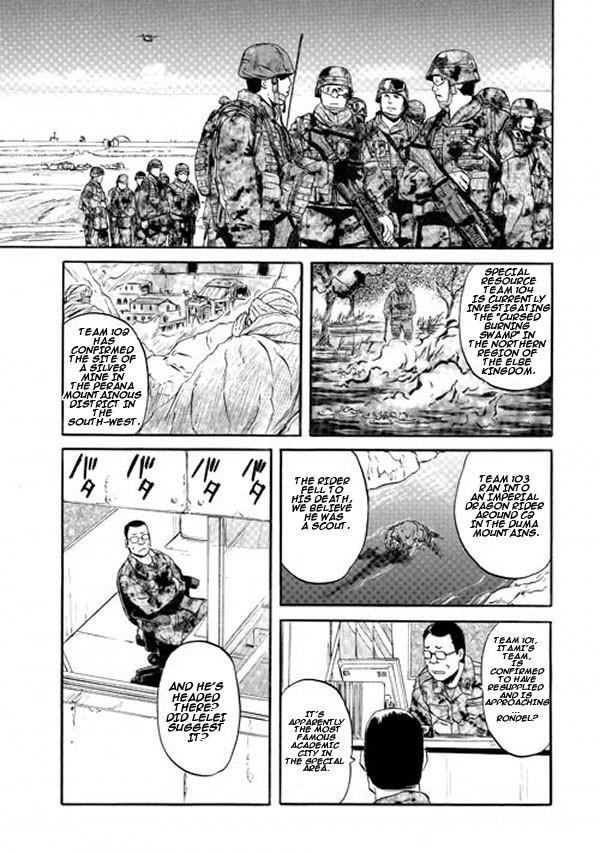 Gate – Jietai Kare No Chi Nite, Kaku Tatakeri Chapter 53 - Page 5 in English
