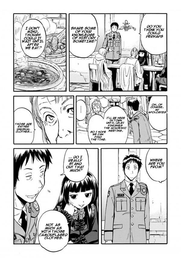 Gate – Jietai Kare No Chi Nite, Kaku Tatakeri Chapter 54 - Page 11 in English