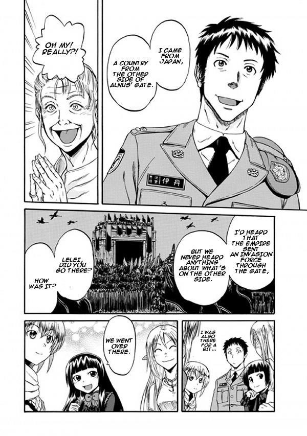 Gate – Jietai Kare No Chi Nite, Kaku Tatakeri Chapter 54 - Page 12 in English