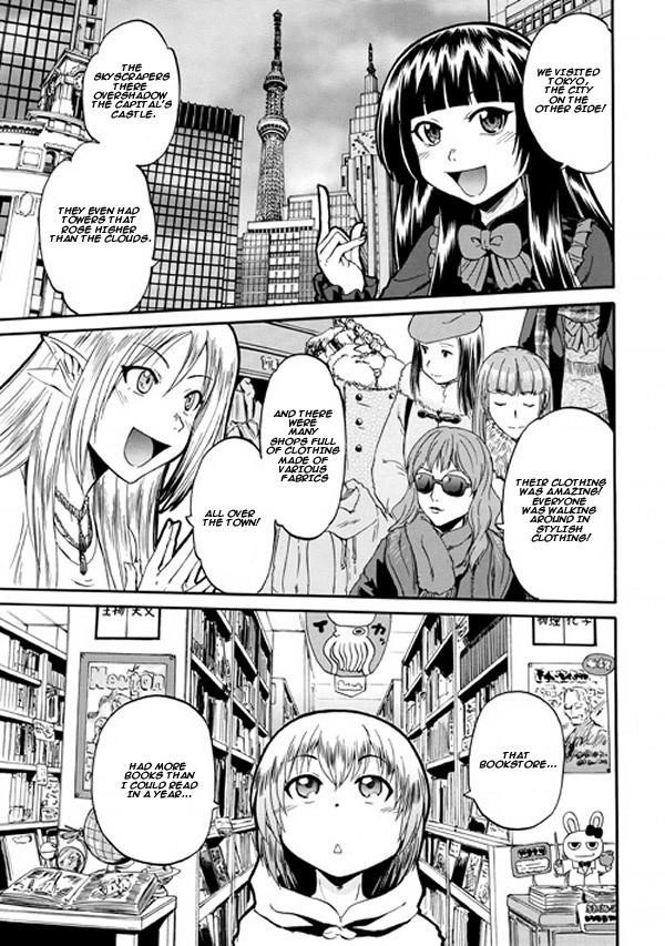Gate – Jietai Kare No Chi Nite, Kaku Tatakeri Chapter 54 - Page 13 in English
