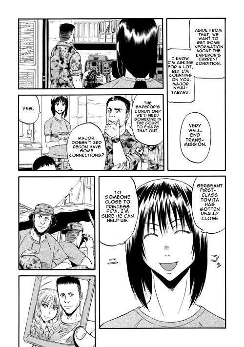 Gate – Jietai Kare No Chi Nite, Kaku Tatakeri Chapter 55 - Page 18 in English