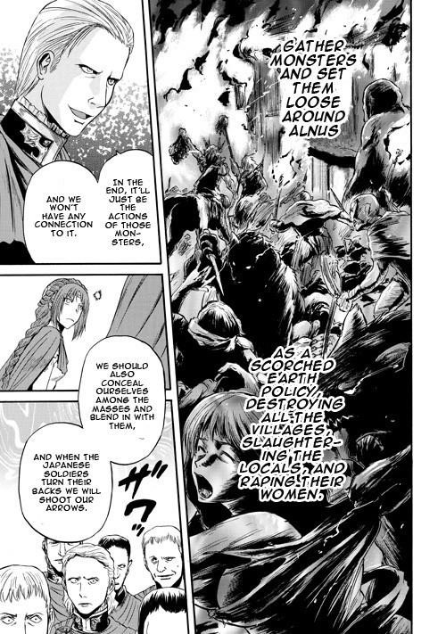 Gate – Jietai Kare No Chi Nite, Kaku Tatakeri Chapter 55 - Page 25 in English