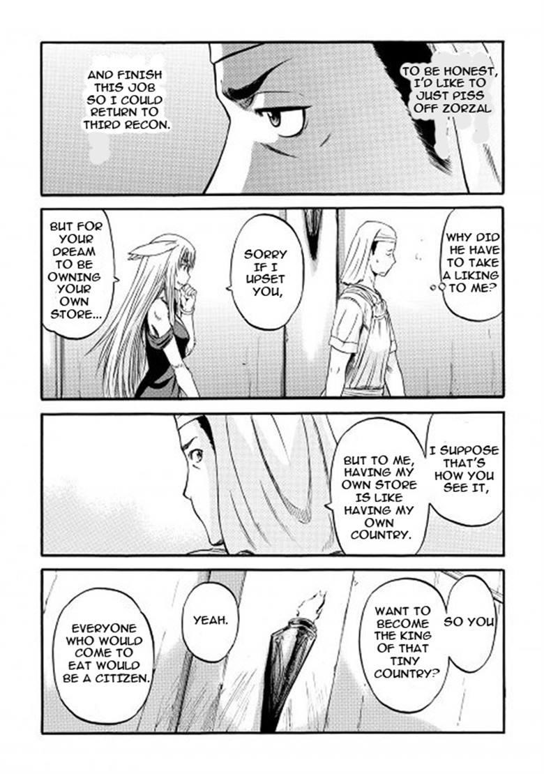 Gate – Jietai Kare No Chi Nite, Kaku Tatakeri Chapter 56 - Page 22 in English