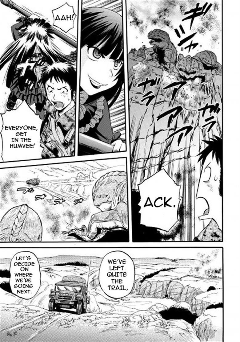Gate – Jietai Kare No Chi Nite, Kaku Tatakeri Chapter 56 - Page 33 in English