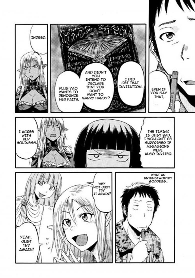 Gate – Jietai Kare No Chi Nite, Kaku Tatakeri Chapter 56 - Page 36 in English