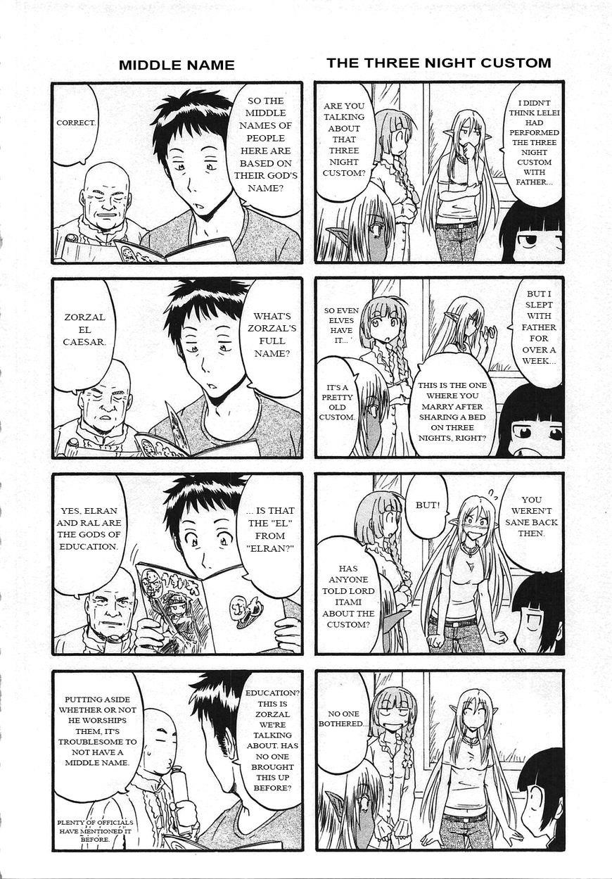 Gate – Jietai Kare No Chi Nite, Kaku Tatakeri Chapter 57.6 - Page 3 in English