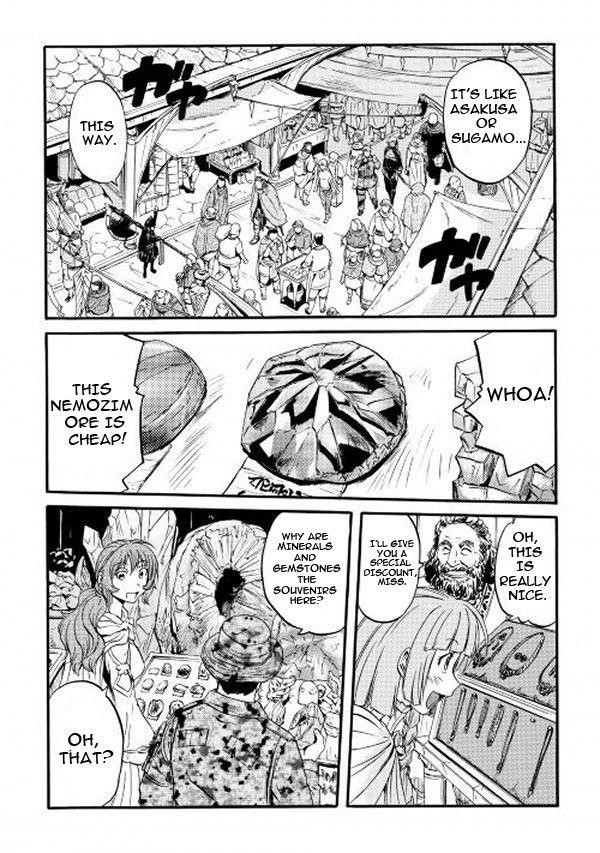 Gate – Jietai Kare No Chi Nite, Kaku Tatakeri Chapter 57 - Page 13 in English
