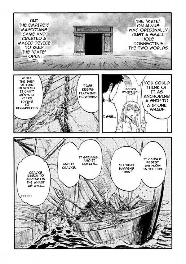 Gate – Jietai Kare No Chi Nite, Kaku Tatakeri Chapter 58 - Page 25 in English