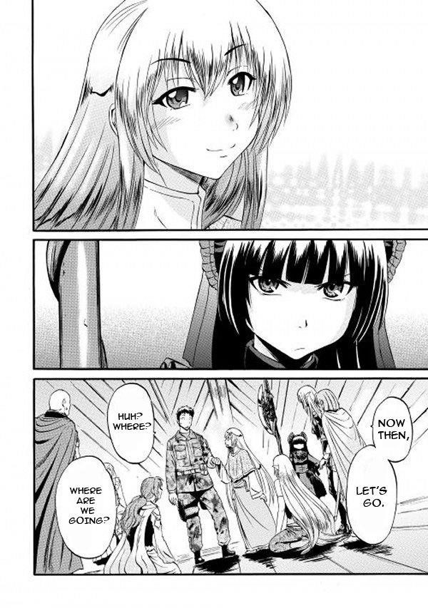 Gate – Jietai Kare No Chi Nite, Kaku Tatakeri Chapter 58 - Page 4 in English