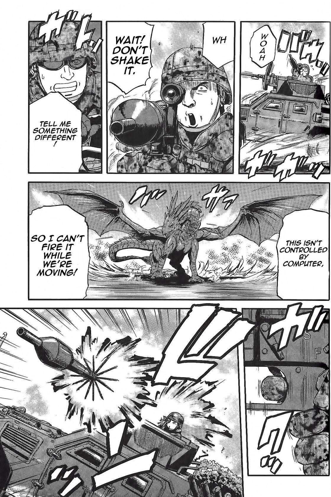 Gate – Jietai Kare No Chi Nite, Kaku Tatakeri Chapter 6 - Page 13 in English