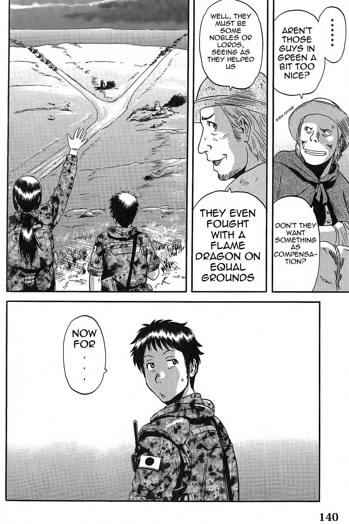 Gate – Jietai Kare No Chi Nite, Kaku Tatakeri Chapter 6 - Page 22 in English
