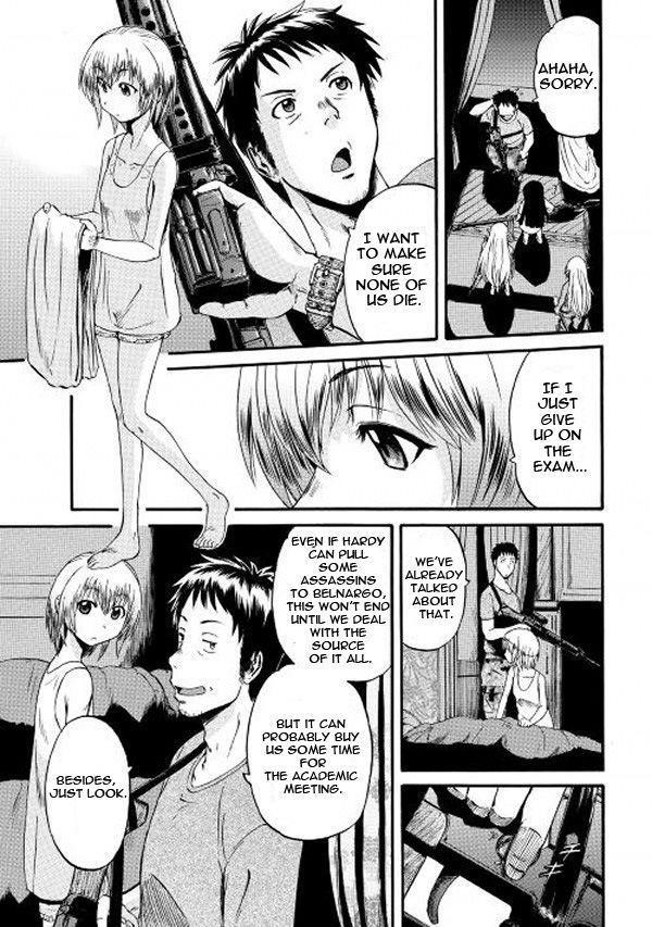 Gate – Jietai Kare No Chi Nite, Kaku Tatakeri Chapter 61.1 - Page 12 in English
