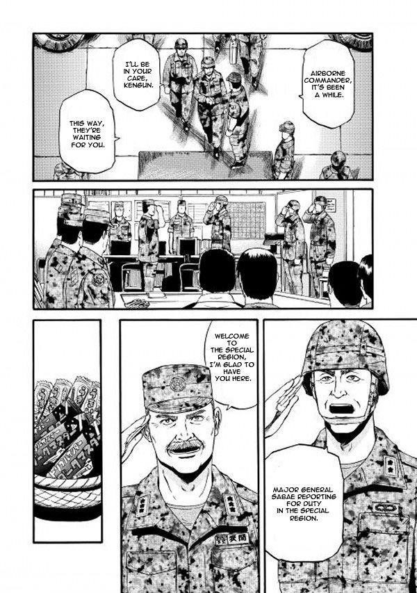 Gate – Jietai Kare No Chi Nite, Kaku Tatakeri Chapter 61.1 - Page 5 in English