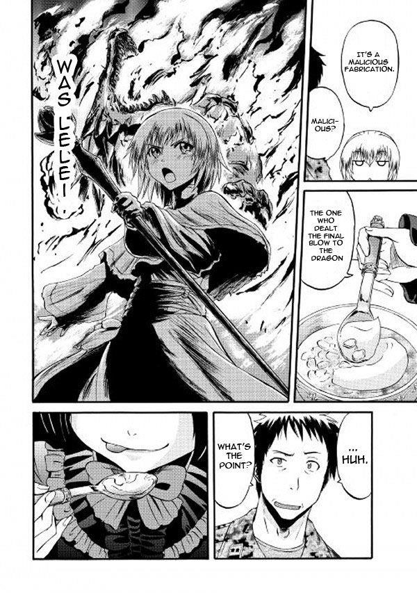 Gate – Jietai Kare No Chi Nite, Kaku Tatakeri Chapter 61.2 - Page 12 in English