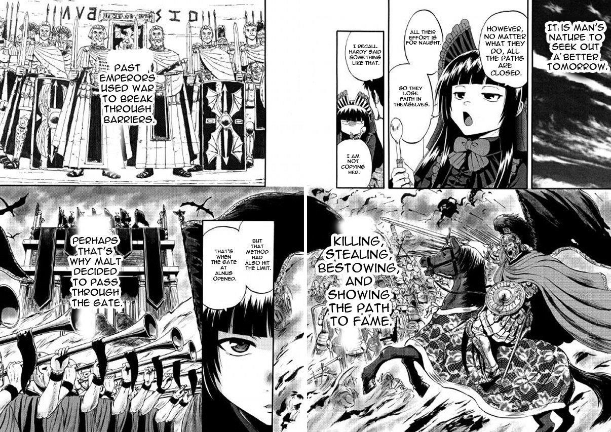 Gate – Jietai Kare No Chi Nite, Kaku Tatakeri Chapter 61.2 - Page 14 in English