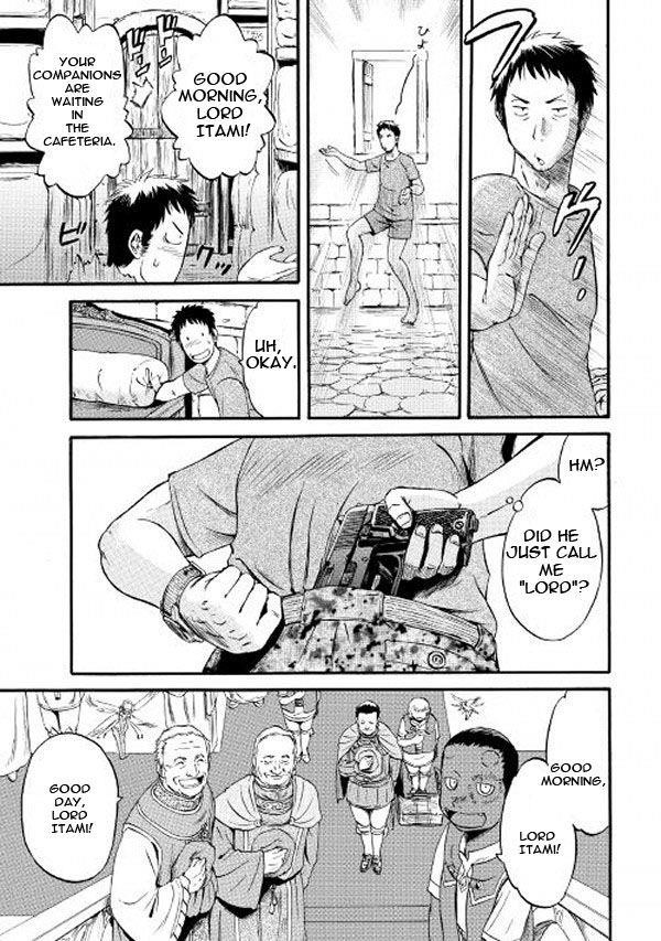 Gate – Jietai Kare No Chi Nite, Kaku Tatakeri Chapter 61.2 - Page 5 in English