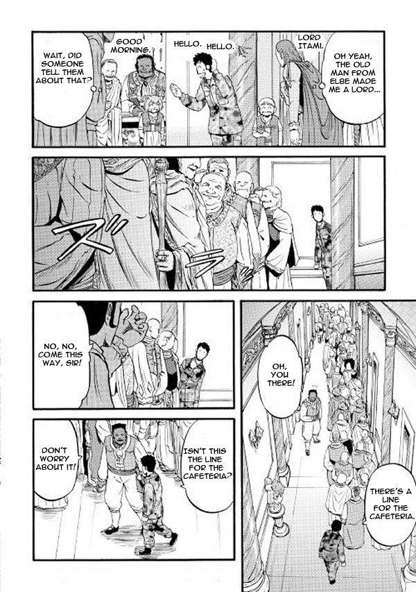 Gate – Jietai Kare No Chi Nite, Kaku Tatakeri Chapter 61.2 - Page 6 in English