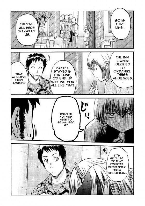 Gate – Jietai Kare No Chi Nite, Kaku Tatakeri Chapter 62 - Page 9 in English