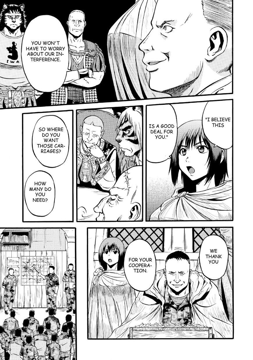 Gate – Jietai Kare No Chi Nite, Kaku Tatakeri Chapter 66 - Page 22 in English
