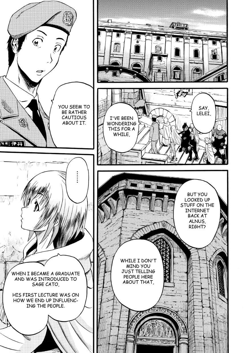 Gate – Jietai Kare No Chi Nite, Kaku Tatakeri Chapter 67 - Page 23 in English