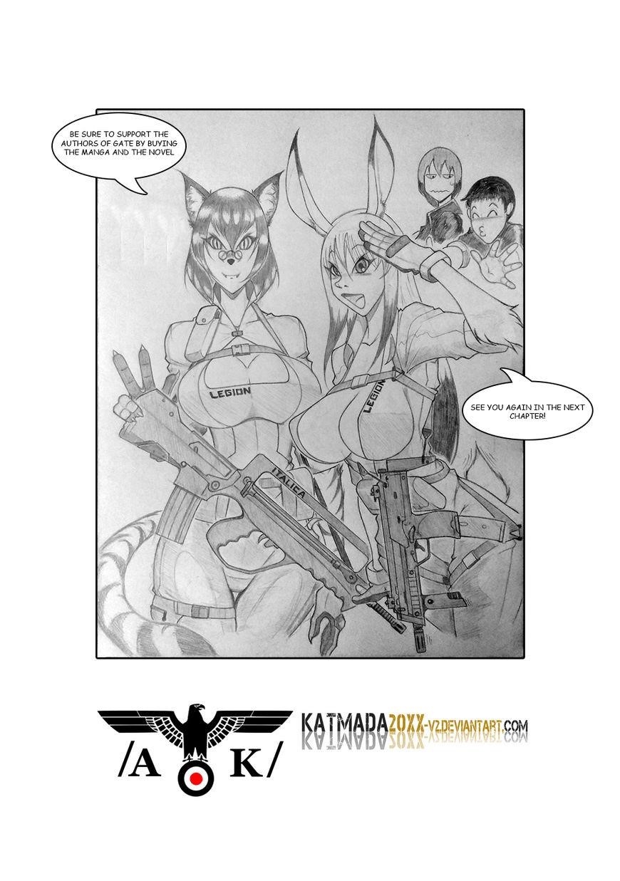 Gate – Jietai Kare No Chi Nite, Kaku Tatakeri Chapter 67 - Page 41 in English