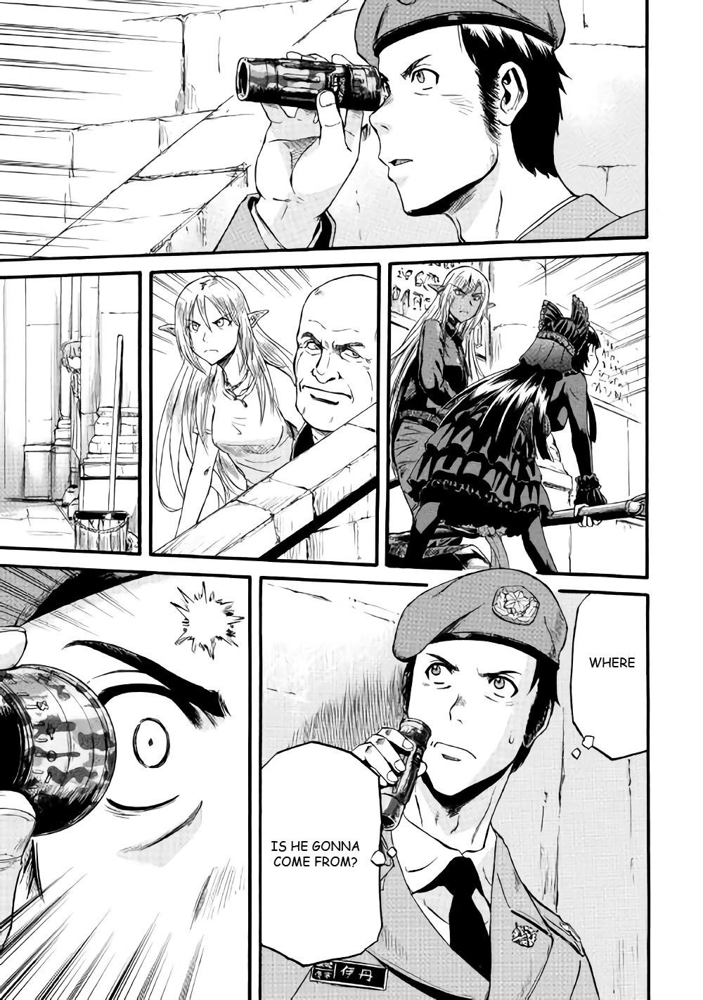 Gate – Jietai Kare No Chi Nite, Kaku Tatakeri Chapter 68 - Page 35 in English