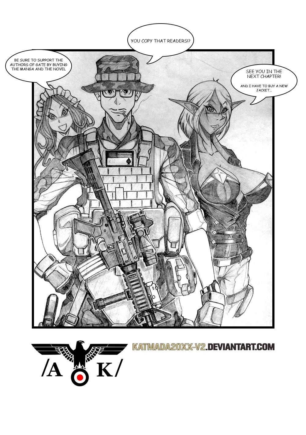 Gate – Jietai Kare No Chi Nite, Kaku Tatakeri Chapter 68 - Page 39 in English