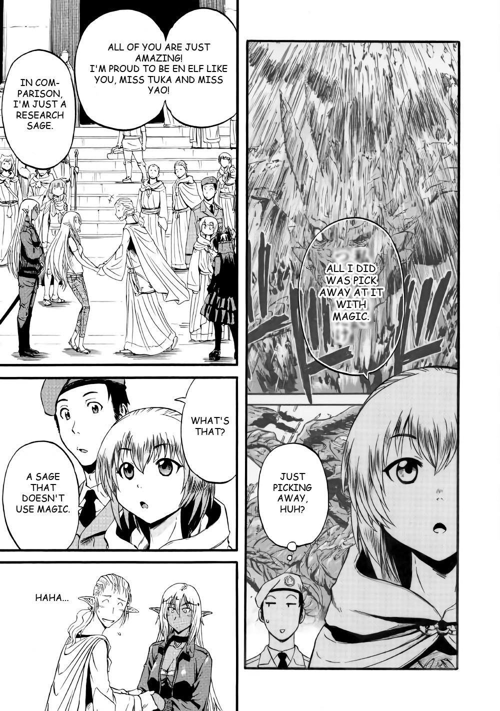 Gate – Jietai Kare No Chi Nite, Kaku Tatakeri Chapter 68 - Page 5 in English