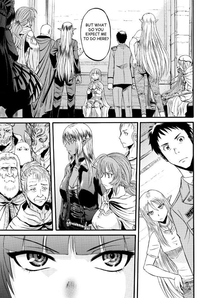 Gate – Jietai Kare No Chi Nite, Kaku Tatakeri Chapter 69 - Page 25 in English