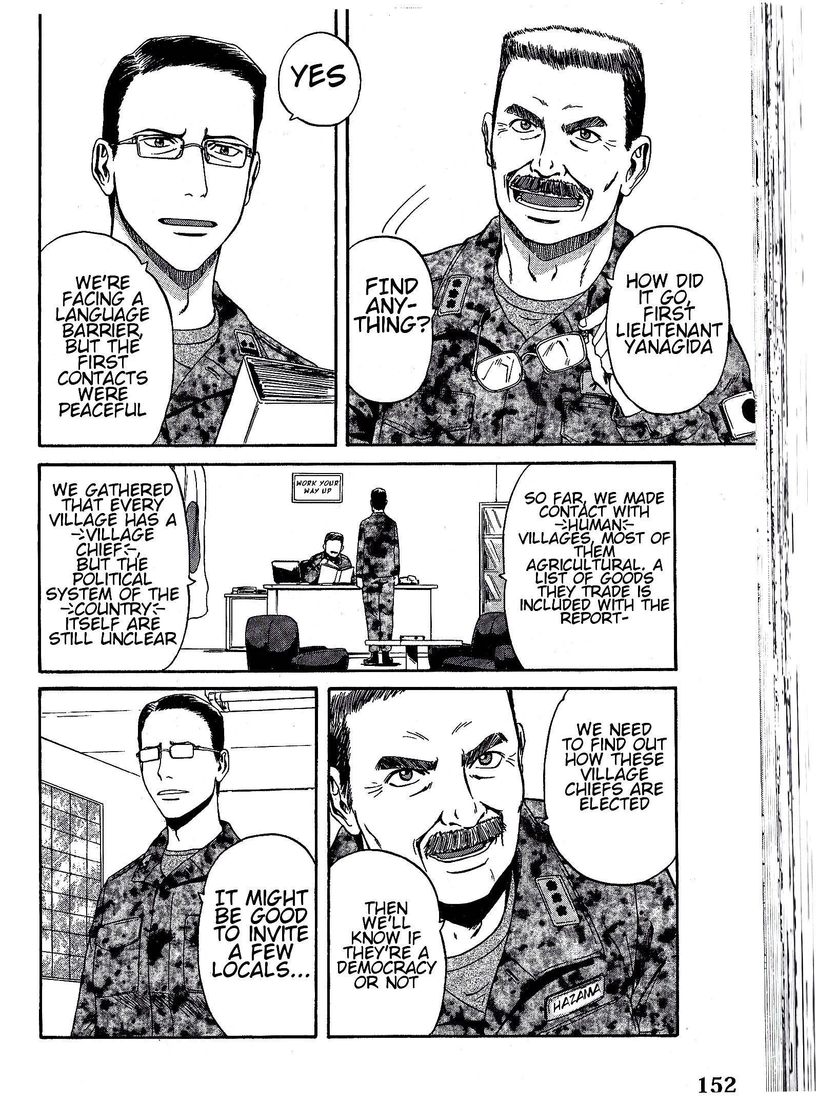 Gate – Jietai Kare No Chi Nite, Kaku Tatakeri Chapter 7 - Page 10 in English
