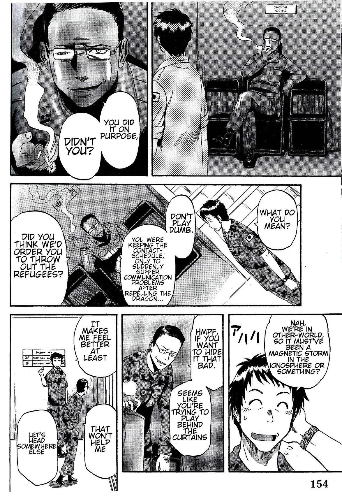 Gate – Jietai Kare No Chi Nite, Kaku Tatakeri Chapter 7 - Page 12 in English