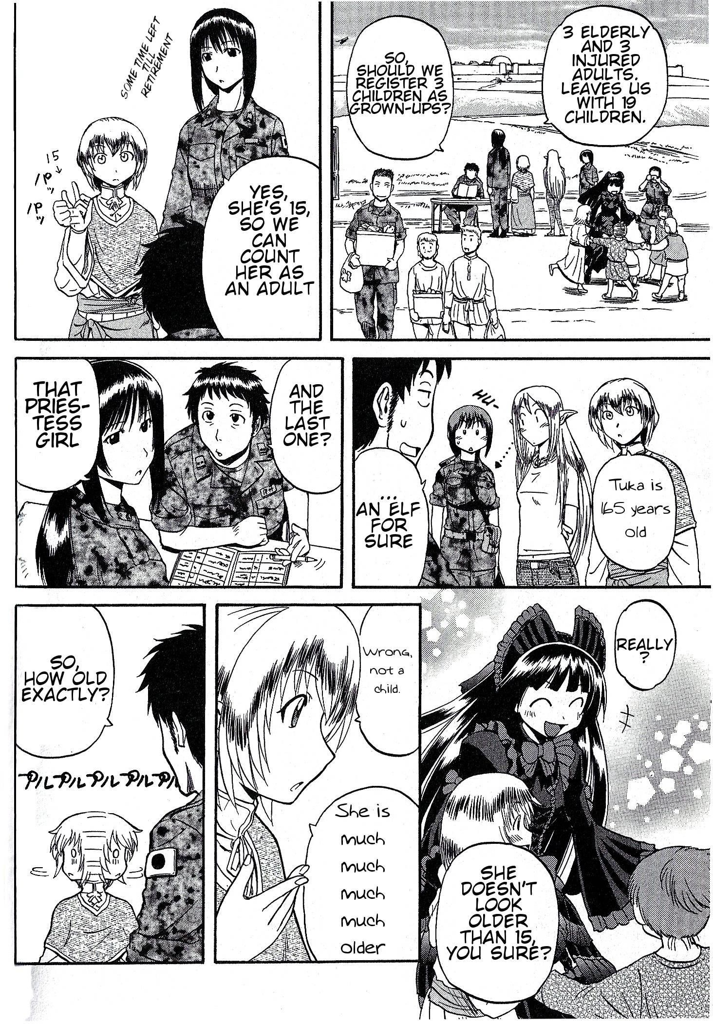 Gate – Jietai Kare No Chi Nite, Kaku Tatakeri Chapter 7 - Page 20 in English