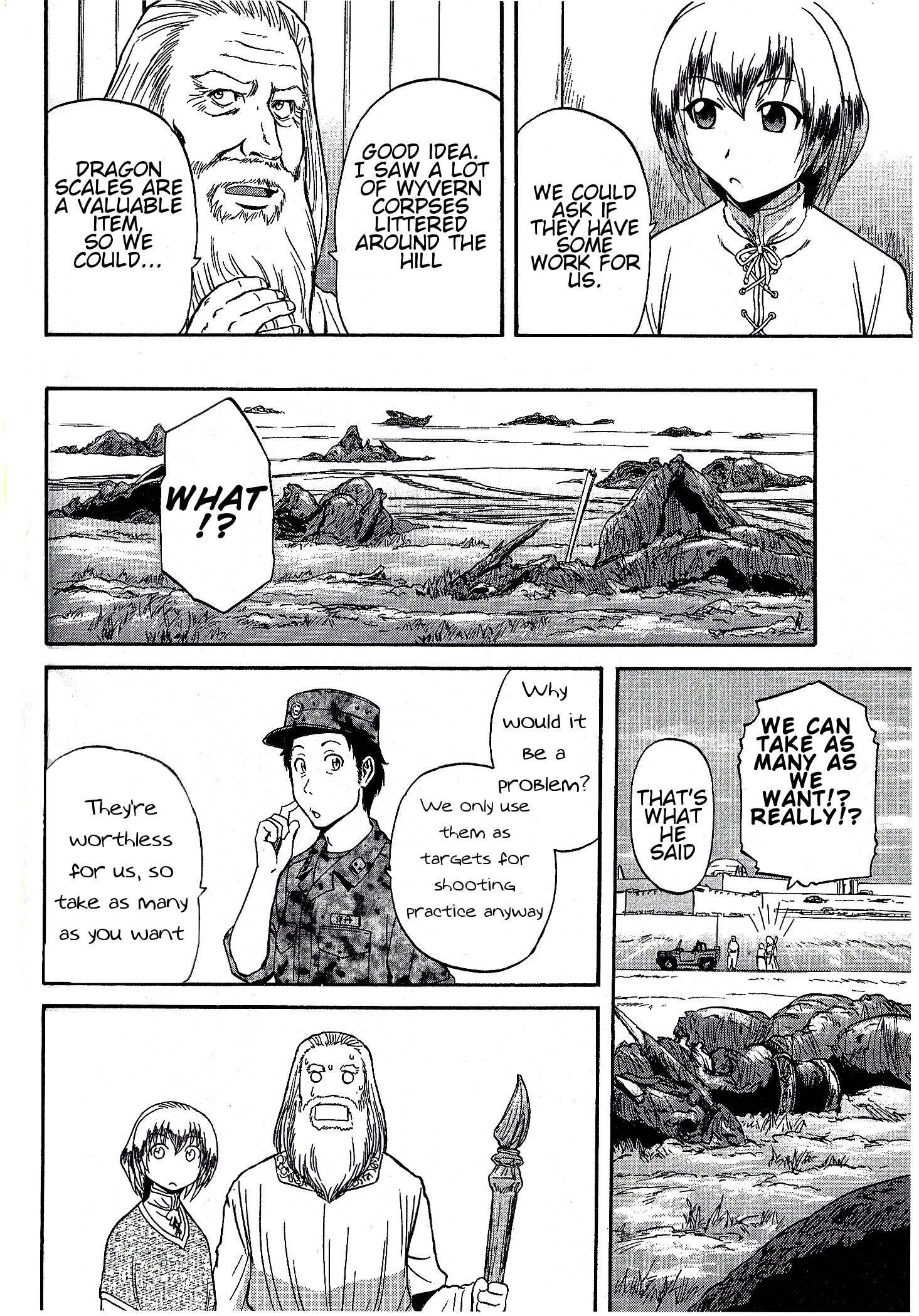 Gate – Jietai Kare No Chi Nite, Kaku Tatakeri Chapter 7 - Page 22 in English