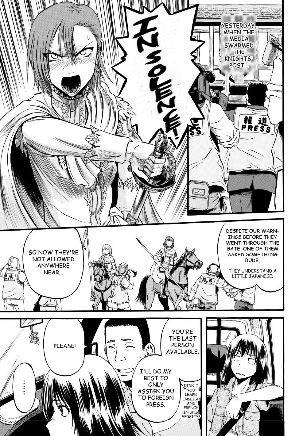 Gate – Jietai Kare No Chi Nite, Kaku Tatakeri Chapter 70 - Page 10 in English