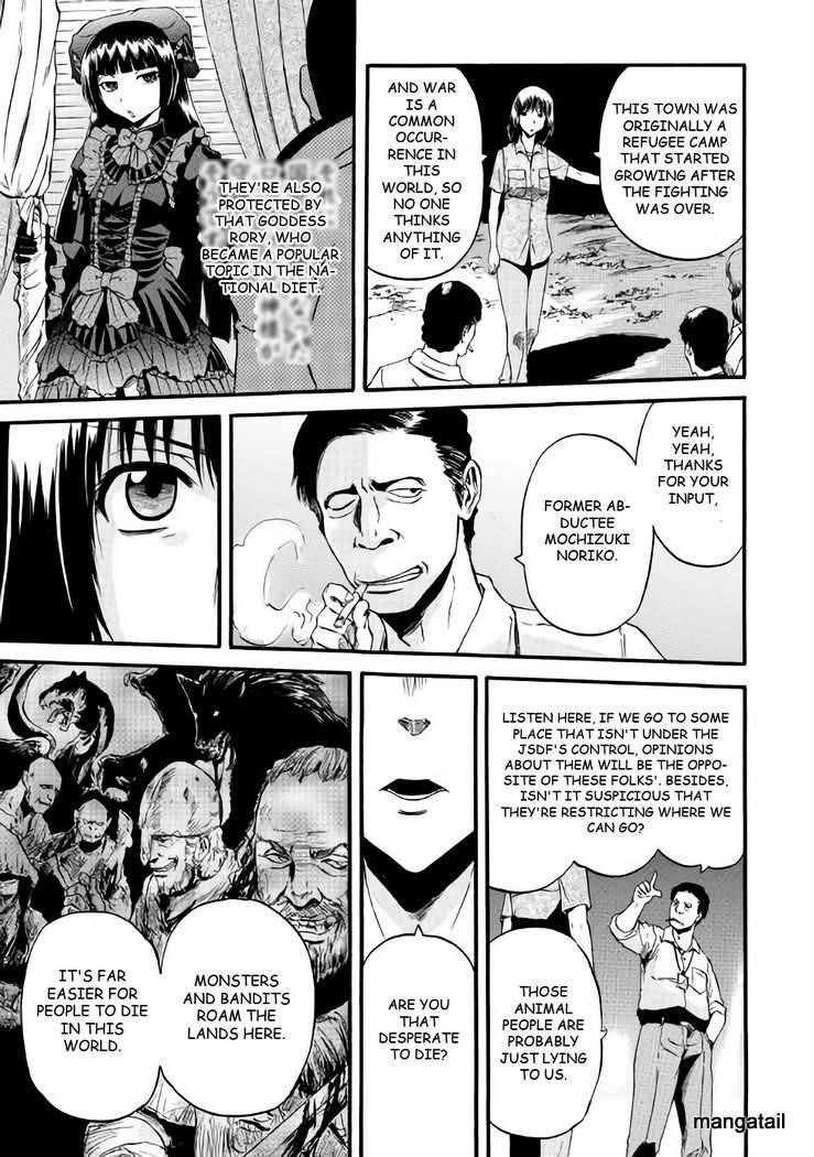 Gate – Jietai Kare No Chi Nite, Kaku Tatakeri Chapter 71 - Page 15 in English