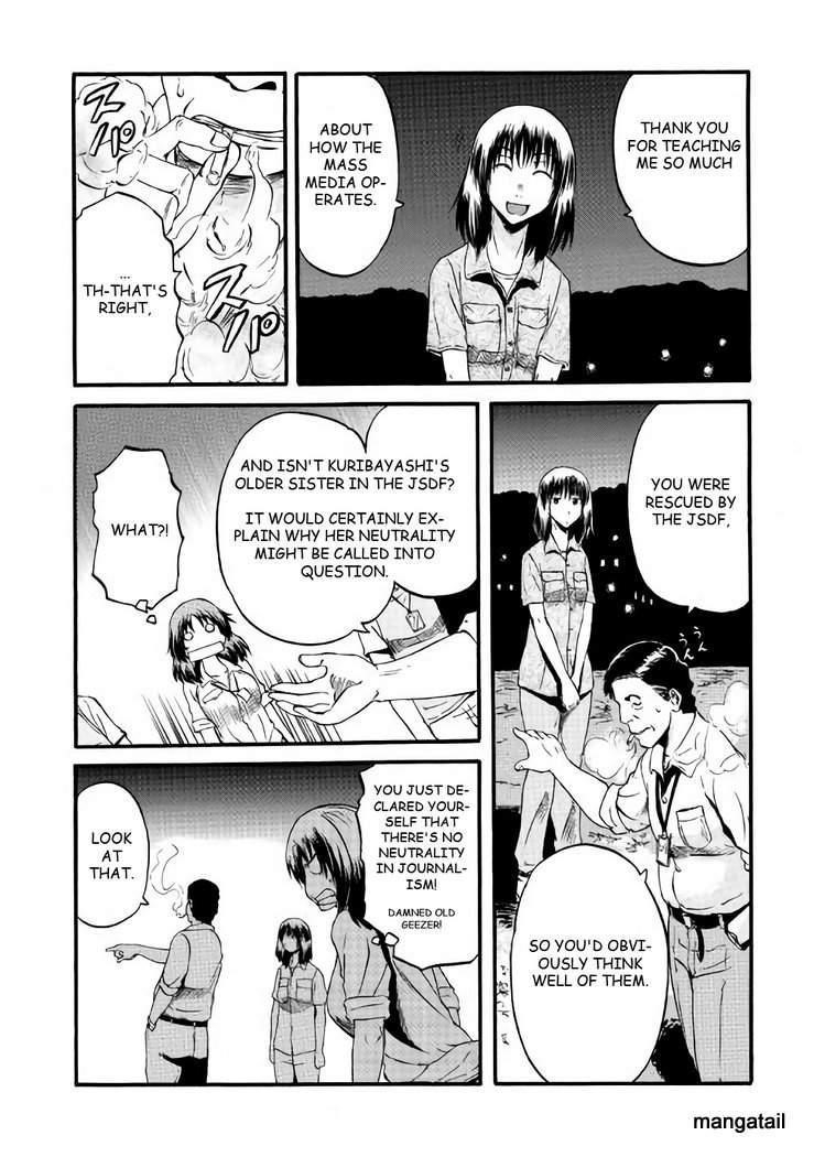 Gate – Jietai Kare No Chi Nite, Kaku Tatakeri Chapter 71 - Page 19 in English