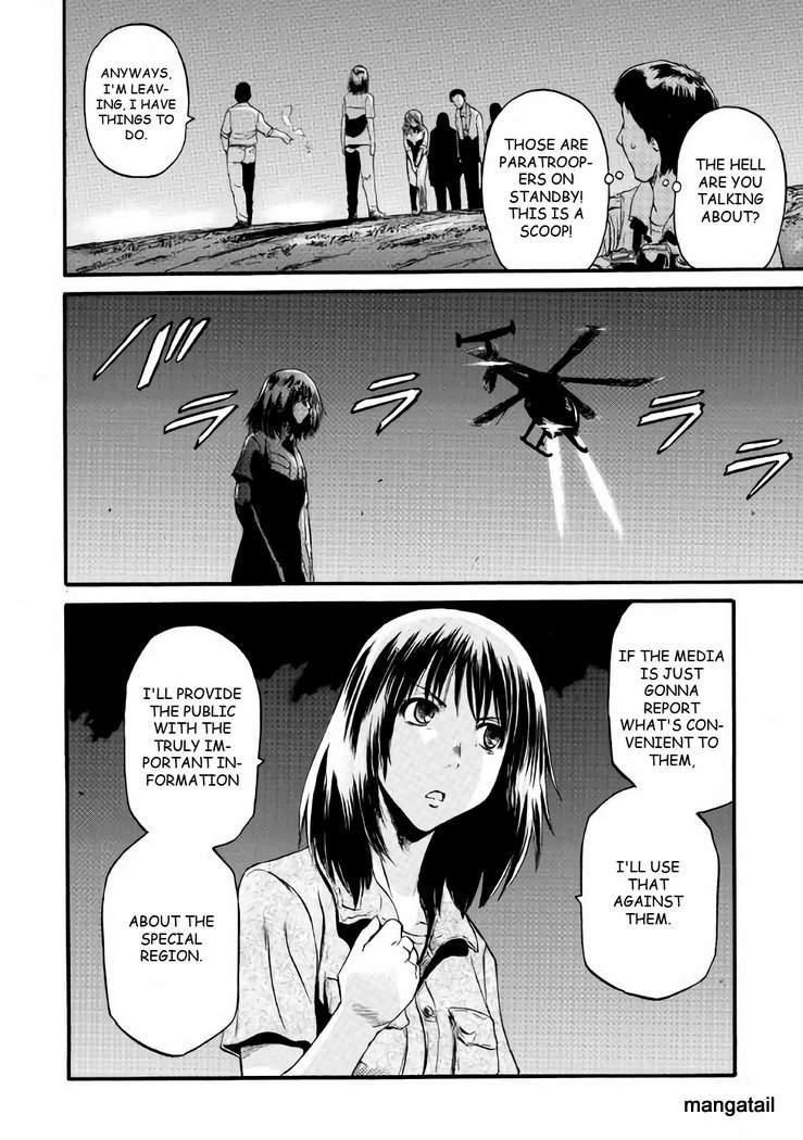 Gate – Jietai Kare No Chi Nite, Kaku Tatakeri Chapter 71 - Page 22 in English