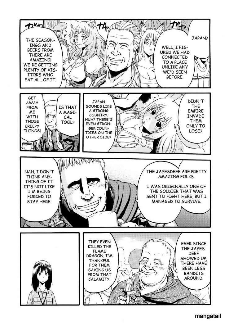 Gate – Jietai Kare No Chi Nite, Kaku Tatakeri Chapter 71 - Page 7 in English