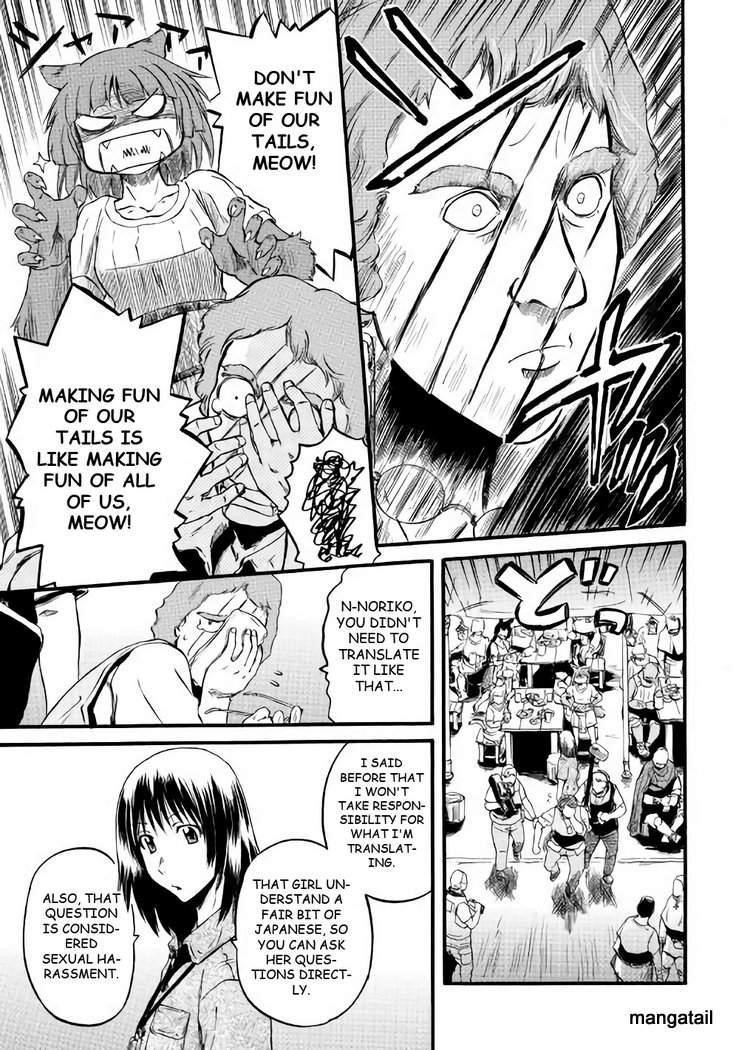 Gate – Jietai Kare No Chi Nite, Kaku Tatakeri Chapter 71 - Page 9 in English