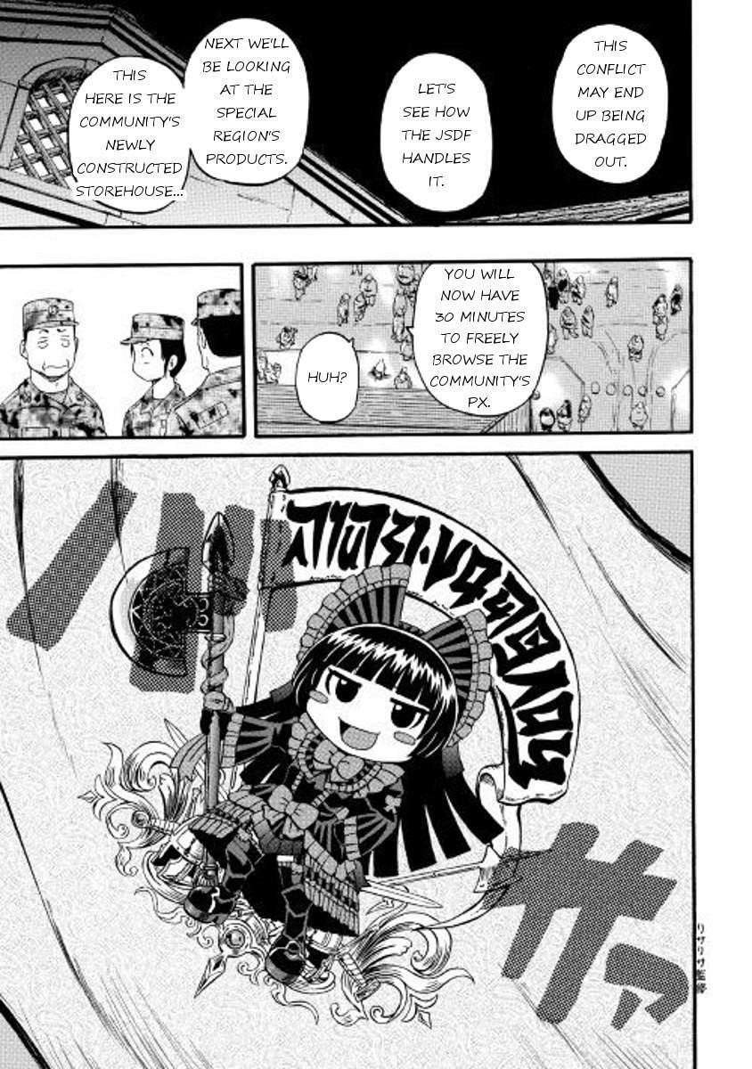 Gate – Jietai Kare No Chi Nite, Kaku Tatakeri Chapter 72 - Page 11 in English