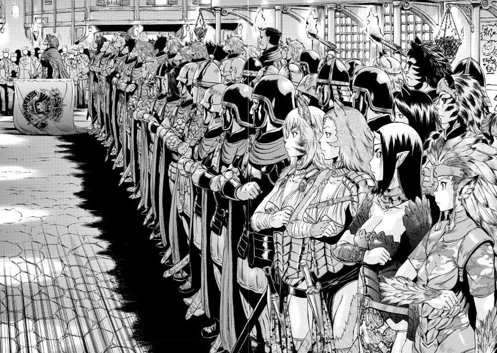 Gate – Jietai Kare No Chi Nite, Kaku Tatakeri Chapter 72 - Page 14 in English