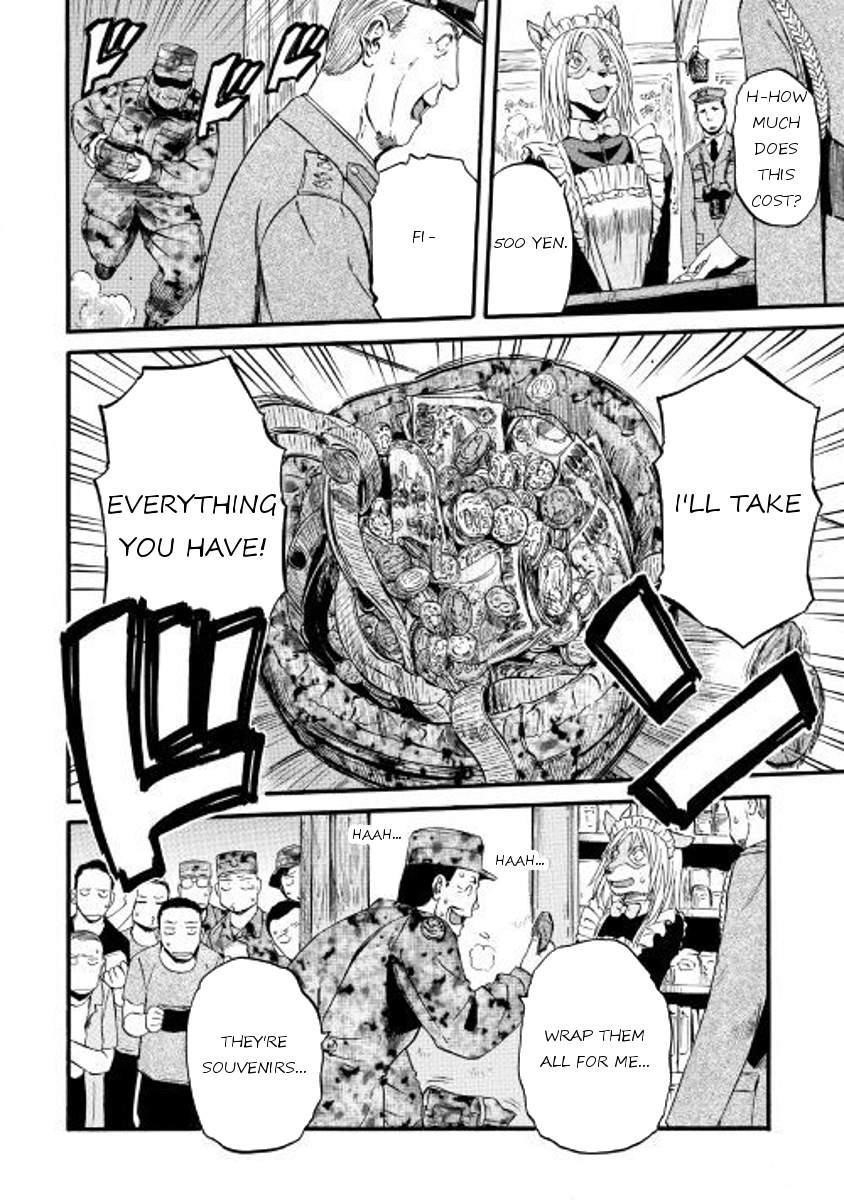 Gate – Jietai Kare No Chi Nite, Kaku Tatakeri Chapter 72 - Page 23 in English