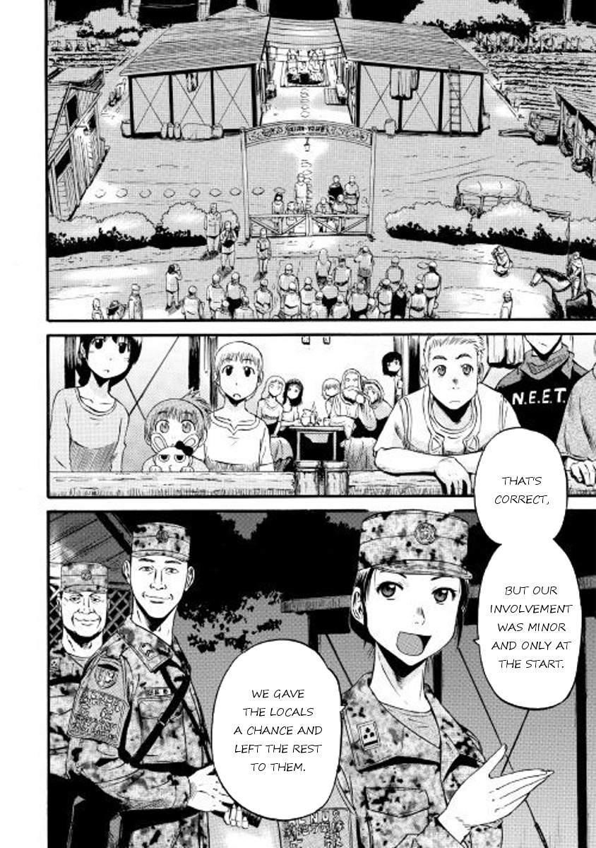 Gate – Jietai Kare No Chi Nite, Kaku Tatakeri Chapter 72 - Page 3 in English