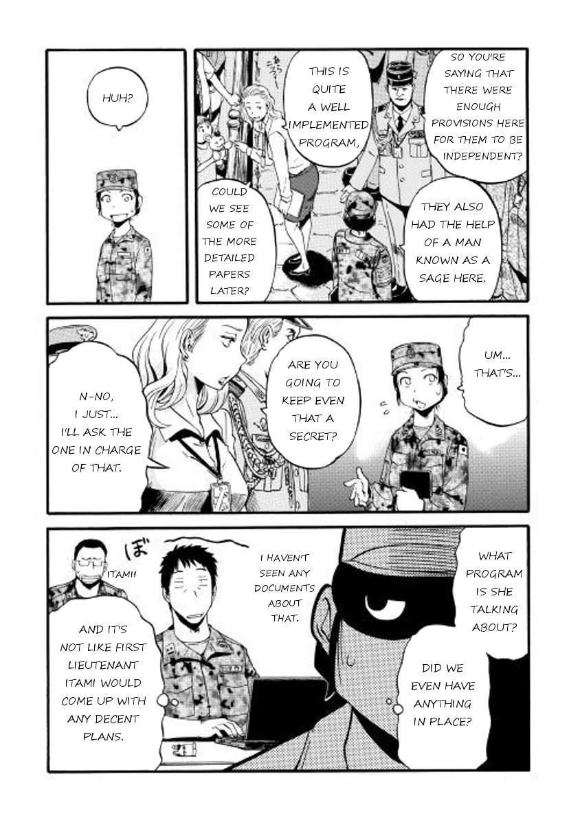 Gate – Jietai Kare No Chi Nite, Kaku Tatakeri Chapter 72 - Page 4 in English