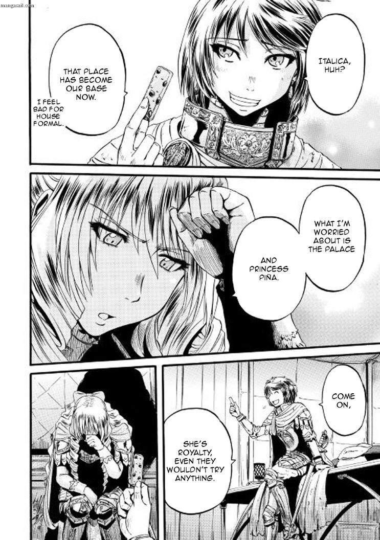 Gate – Jietai Kare No Chi Nite, Kaku Tatakeri Chapter 73 - Page 14 in English
