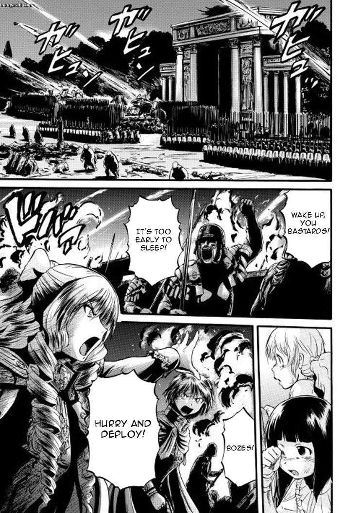 Gate – Jietai Kare No Chi Nite, Kaku Tatakeri Chapter 73 - Page 17 in English