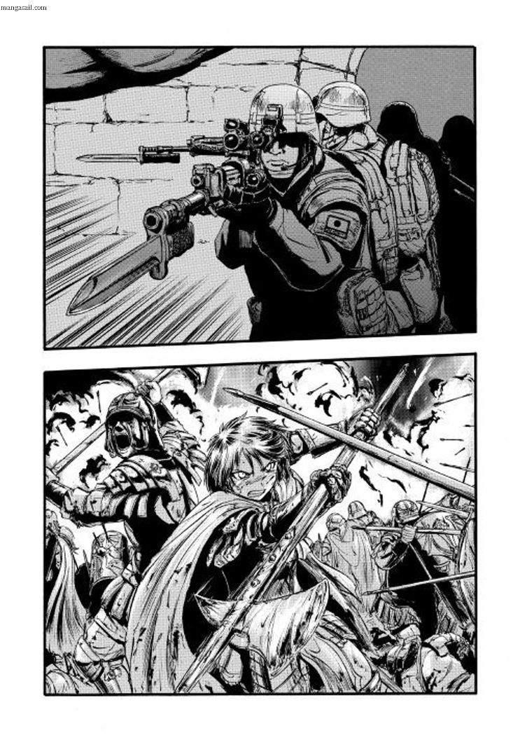 Gate – Jietai Kare No Chi Nite, Kaku Tatakeri Chapter 73 - Page 34 in English