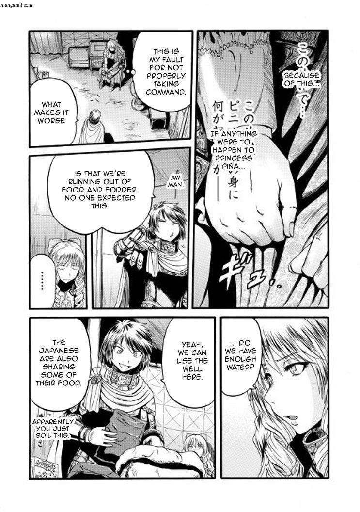 Gate – Jietai Kare No Chi Nite, Kaku Tatakeri Chapter 73 - Page 9 in English